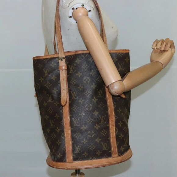 LOUIS VUITTON Monogram Bucket GM Shoulder Bag Vintage M42236 LV Auth 111541 - Picture 14 of 16